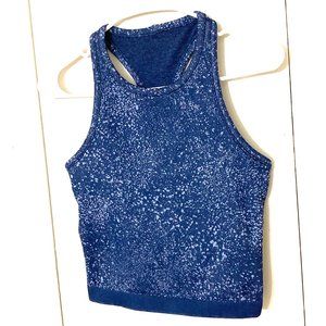 Lululemon Ebb to Street Cropped Racerback Tank Top /Size 6